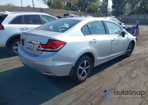 2015 Honda Civic Se из США, поврежденный, VIN 19XFB2F7XFE244582